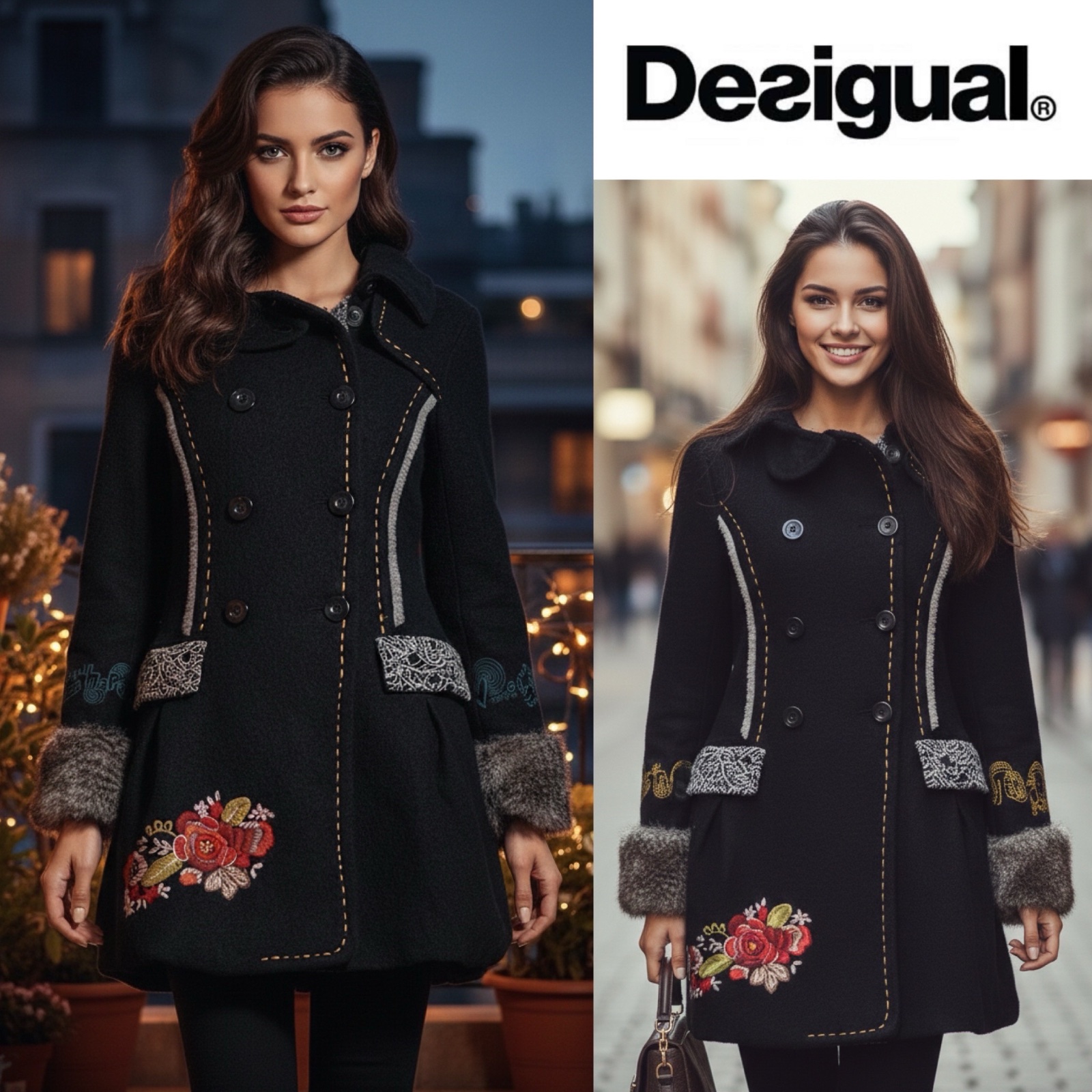 Beau manteau desigual 40/42