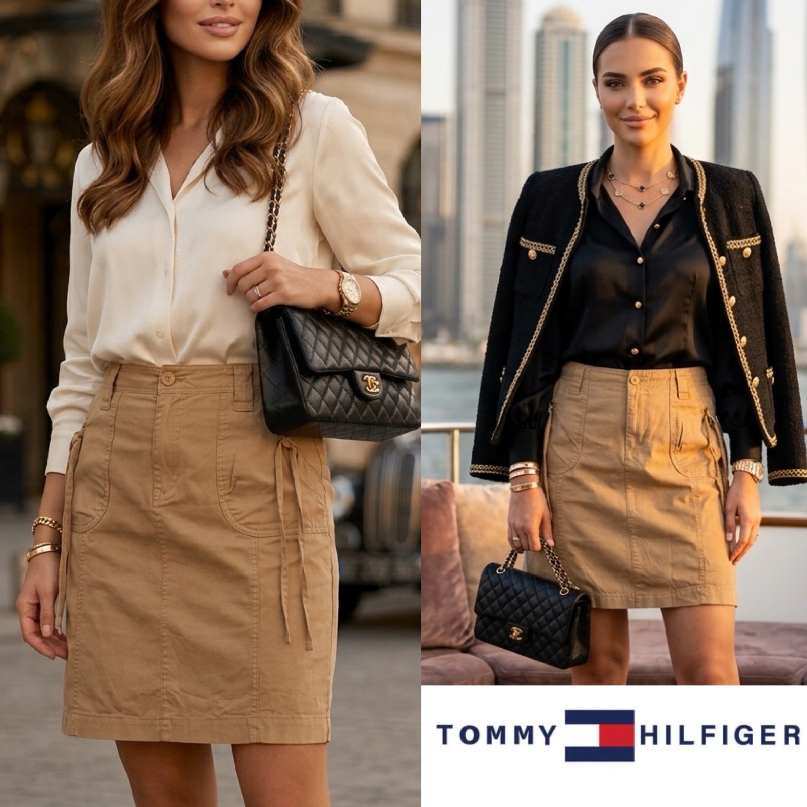 Waaw beau jupe tommy 100% cotton