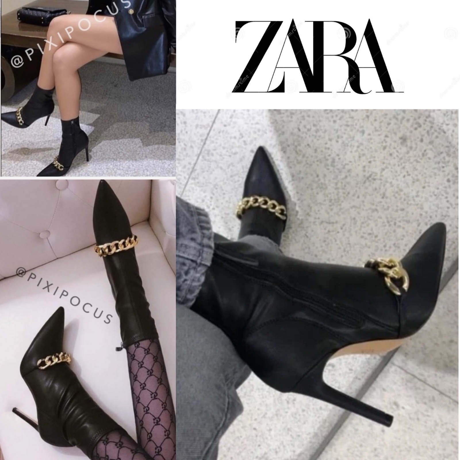Waaw classe bottines Zara 