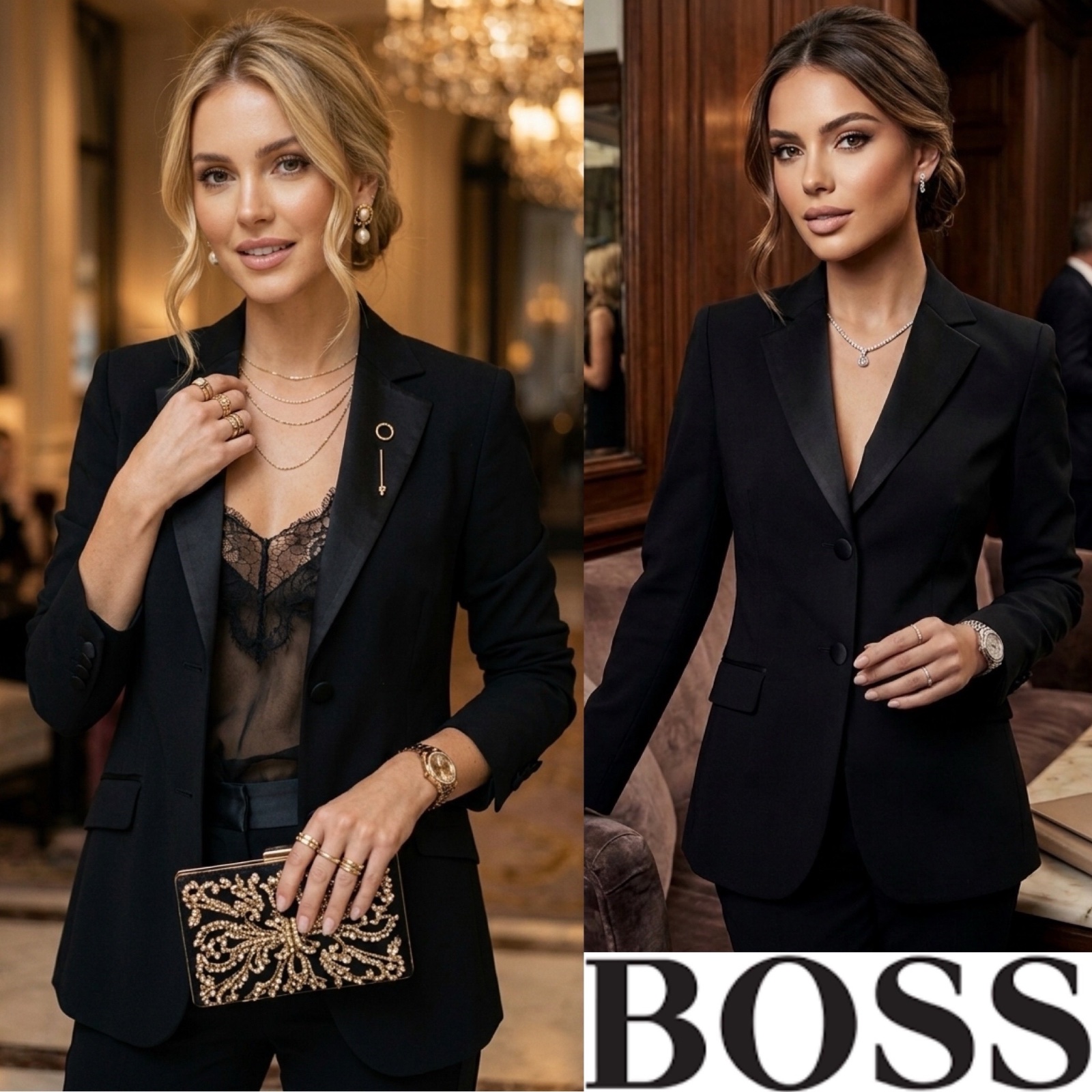 Waaw classe blazer hugo boss 98% laine vierge