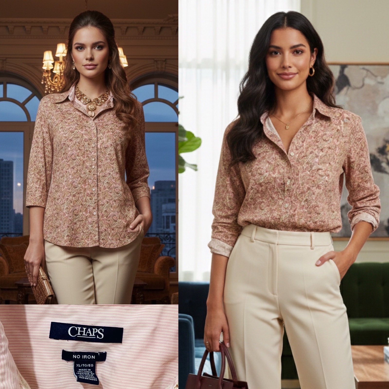 Waaw classe chemise chaps 100% cotton
