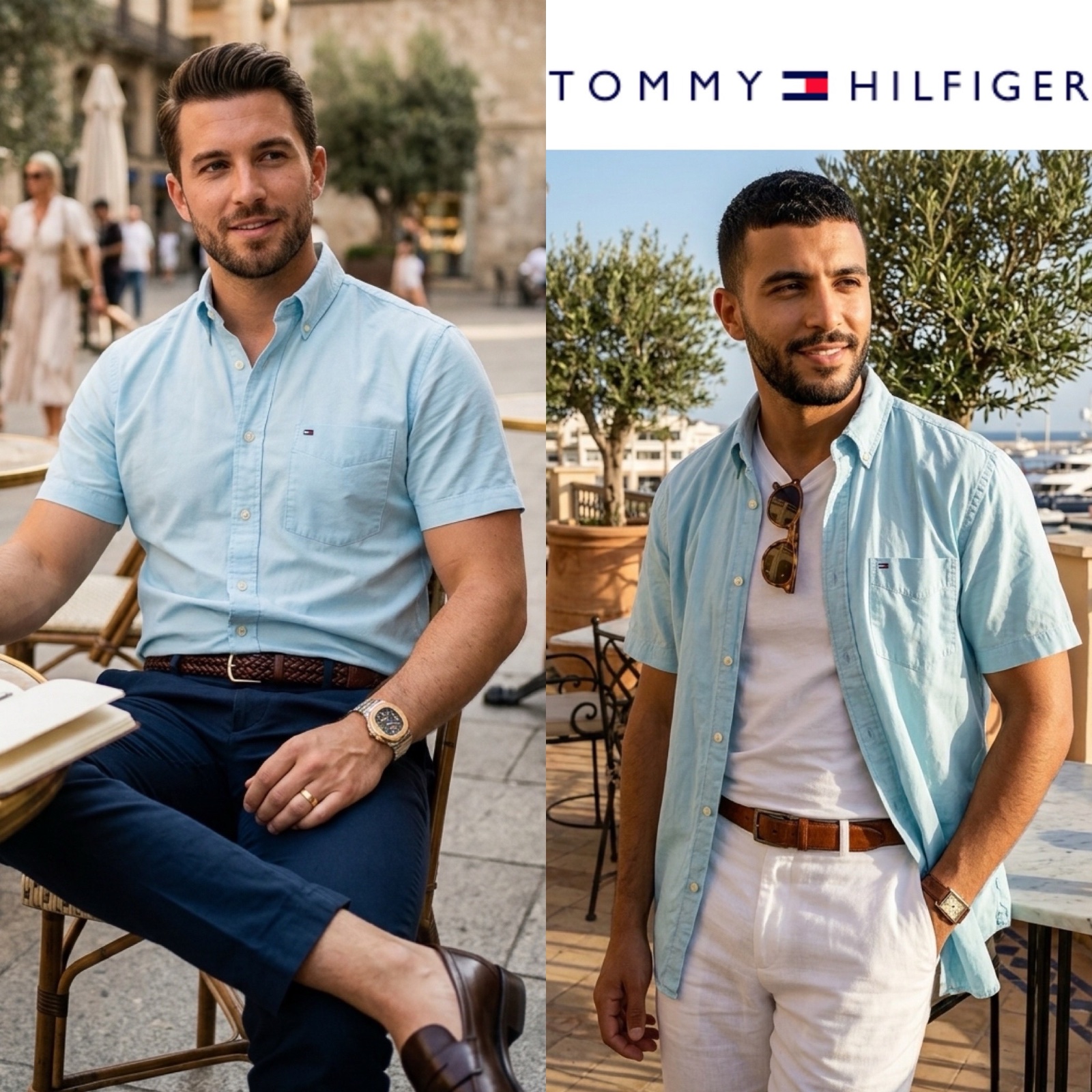 Classe chemise tommy 100% cotton