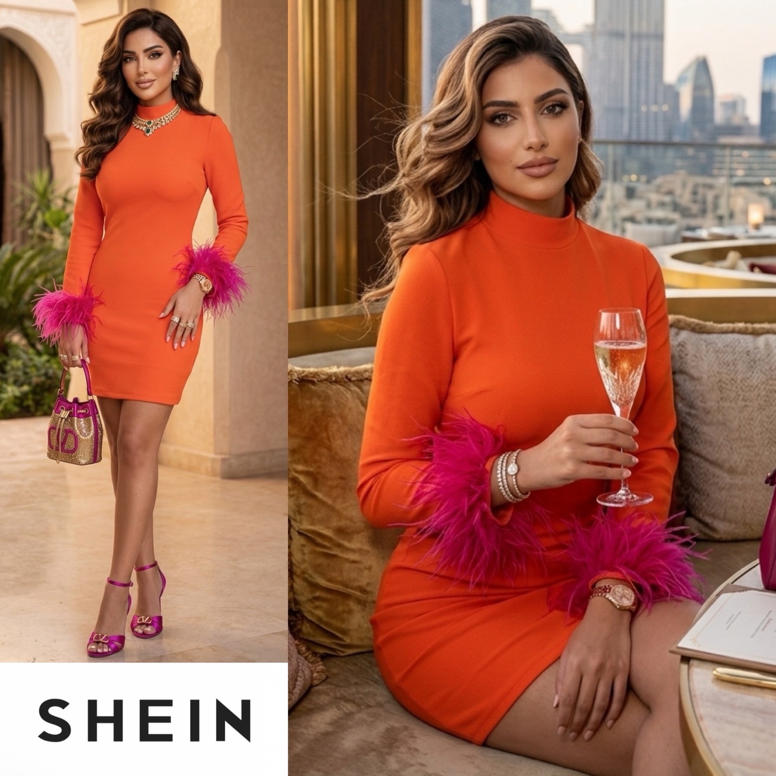 Classe robe shein