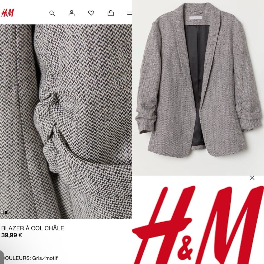 Sublime blazer H&m +jupe cadeau 🥰🎁