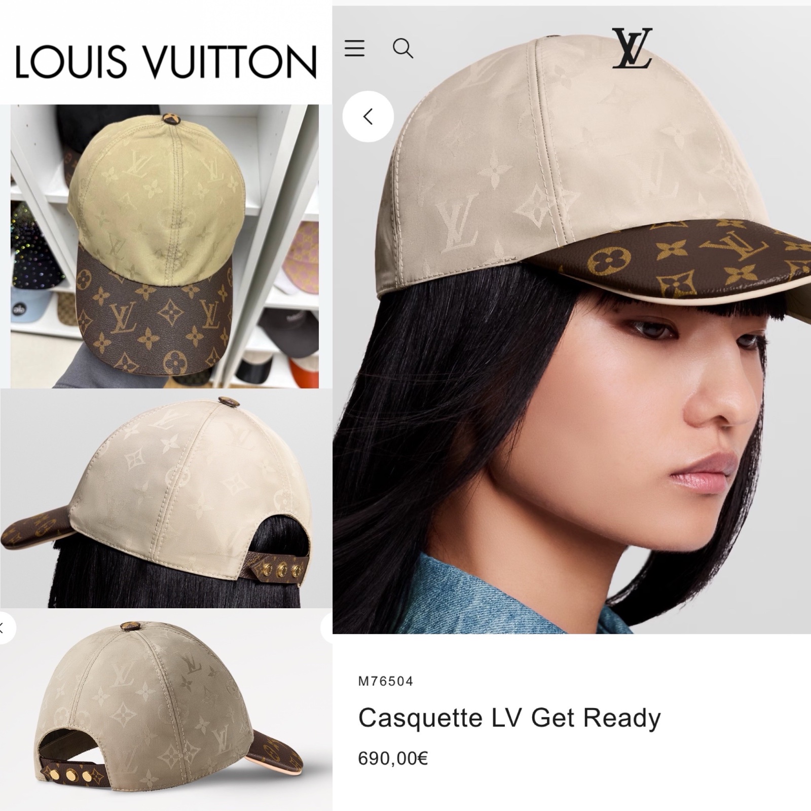 Waaw classe casquette louis vuitton