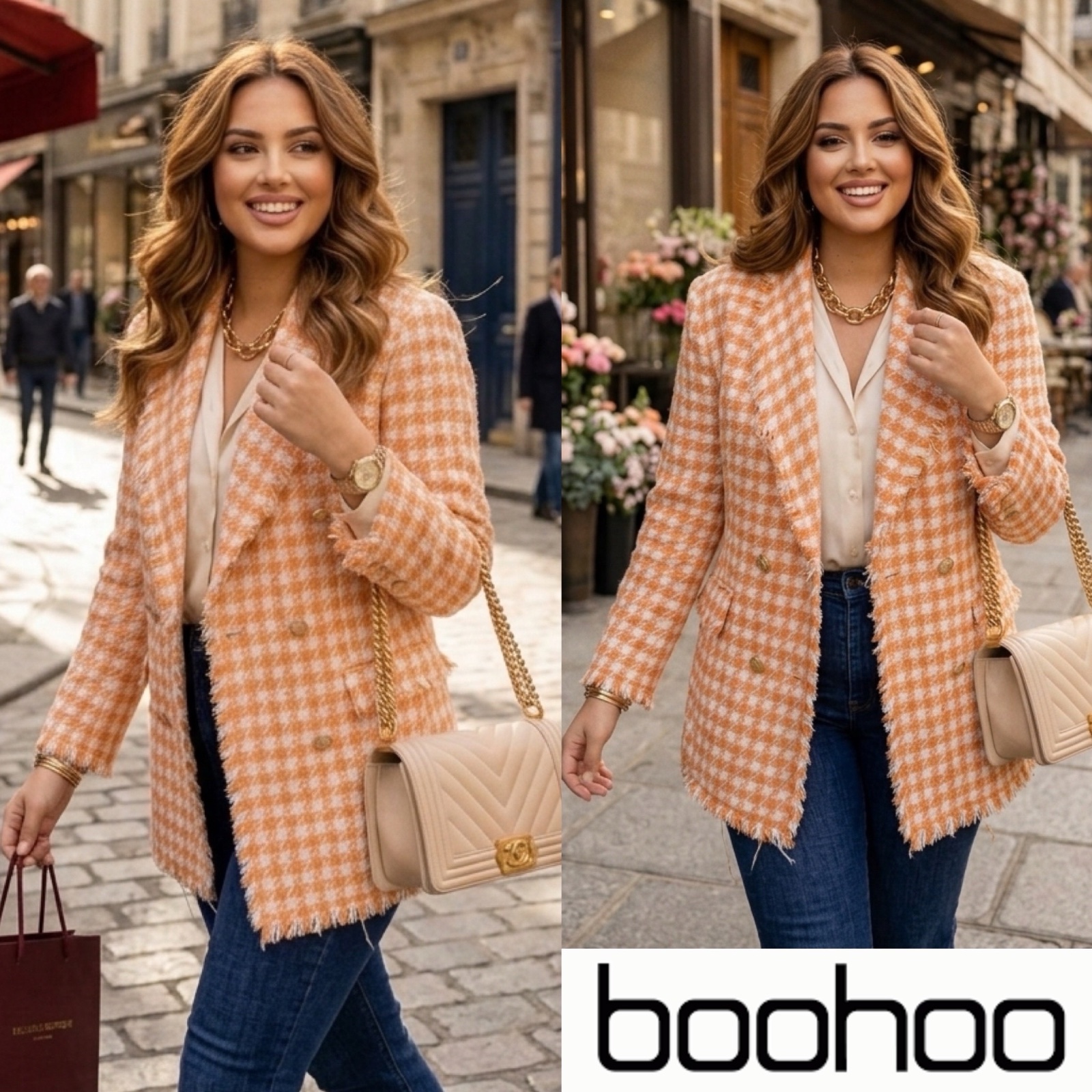 Waaaw classe blazer boohoo