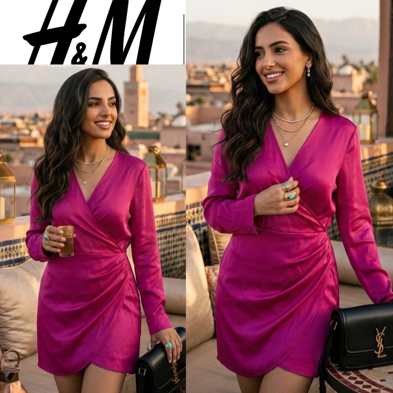 Classe robe h&m 100% viscose