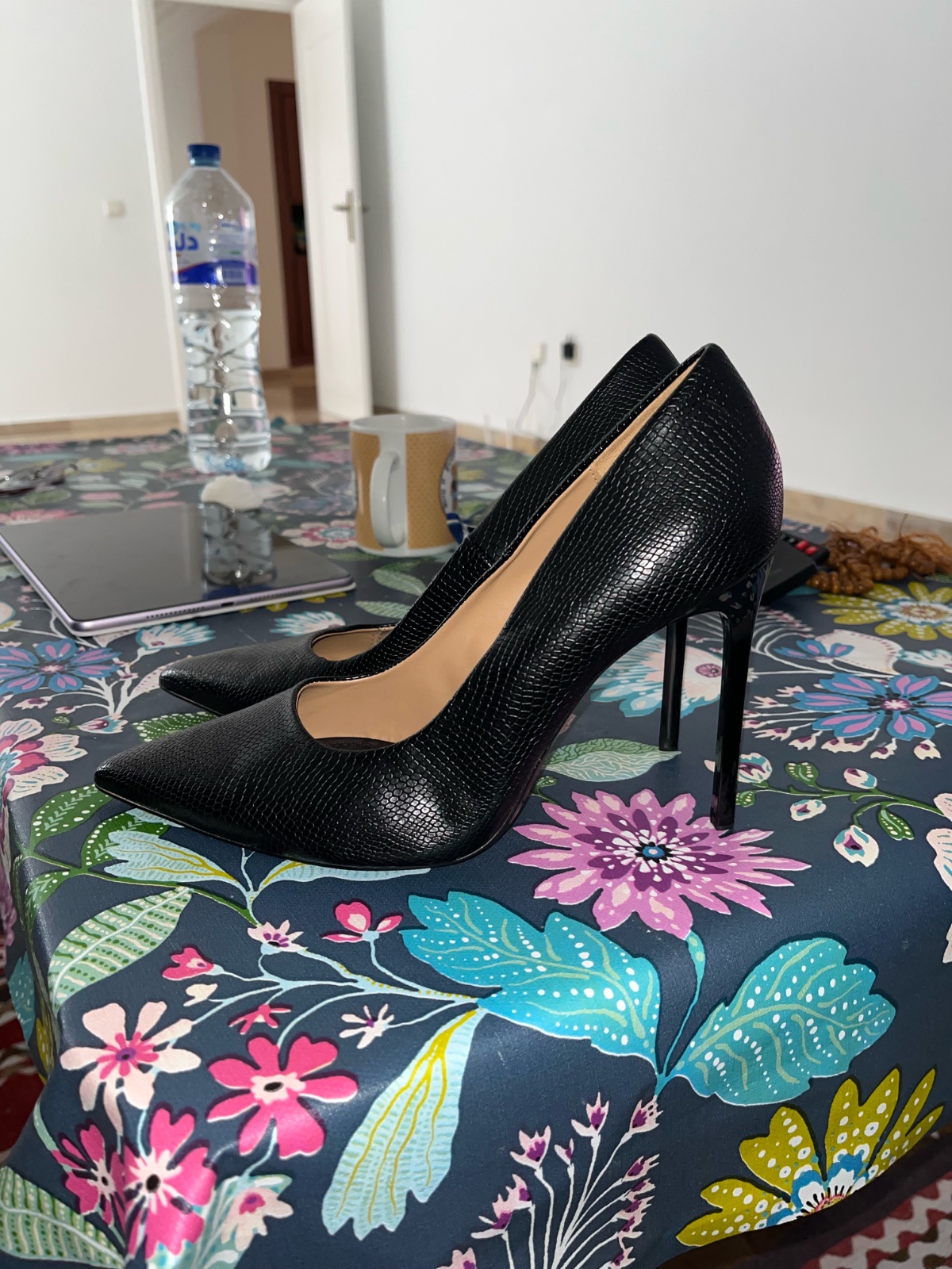 Talon noir zara 