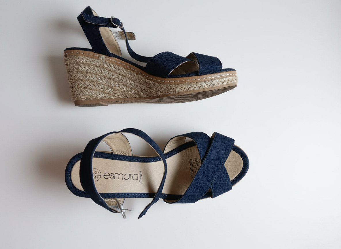 Sandales en jean pointure 37/ 37.5