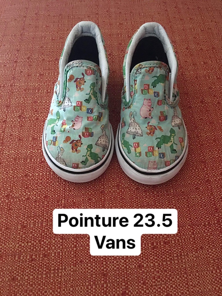 vans garcon taille 25