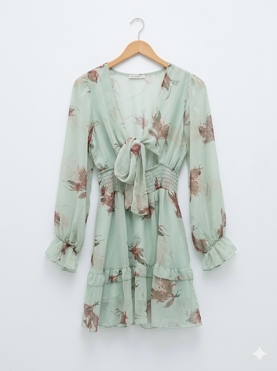 Robe de printemps courte 