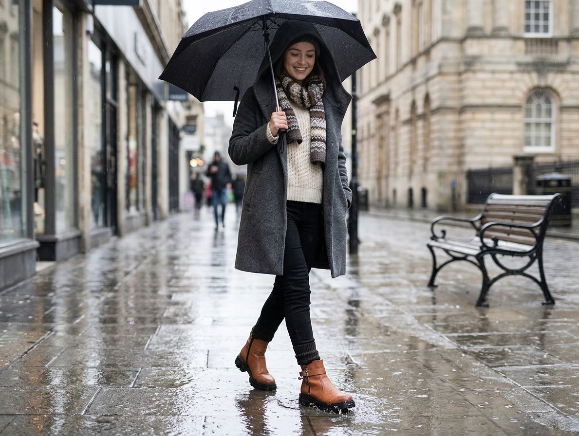 Bottines de Style Militaire Marron (Pointure 39) – Look Rock & Hivernal ! 🥾✨