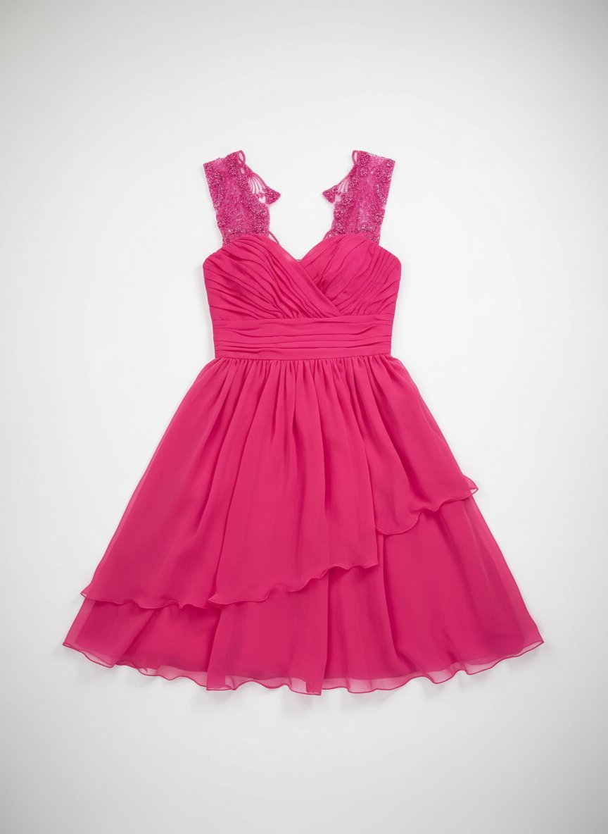 Robe rose indien 
