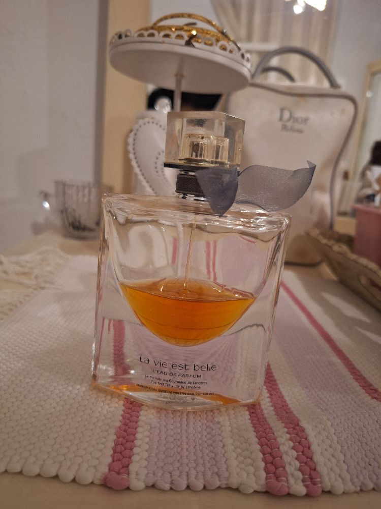 Ce qui reste du parfum la vie est belle testeur