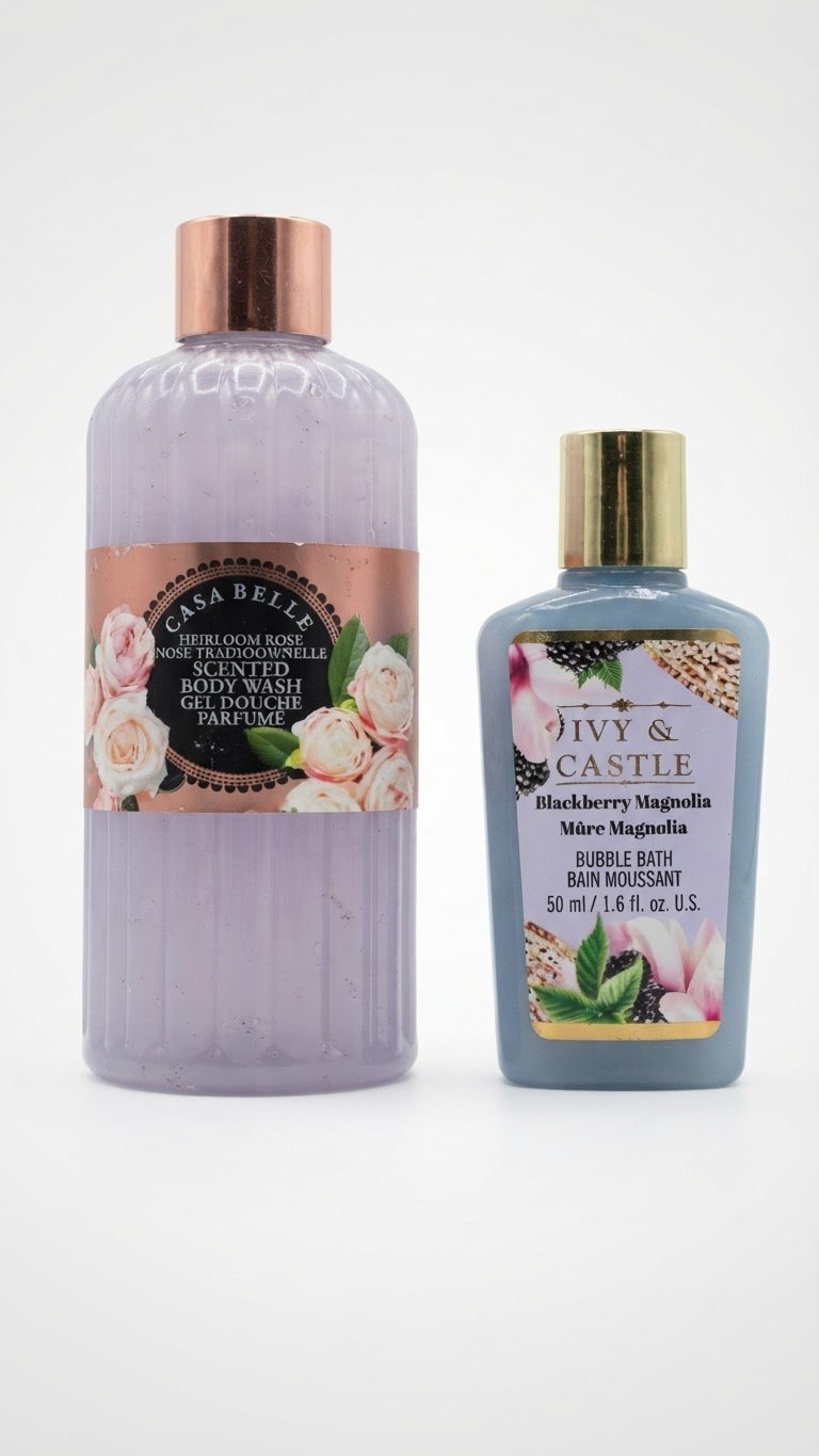 Lot gel douche bubble bath