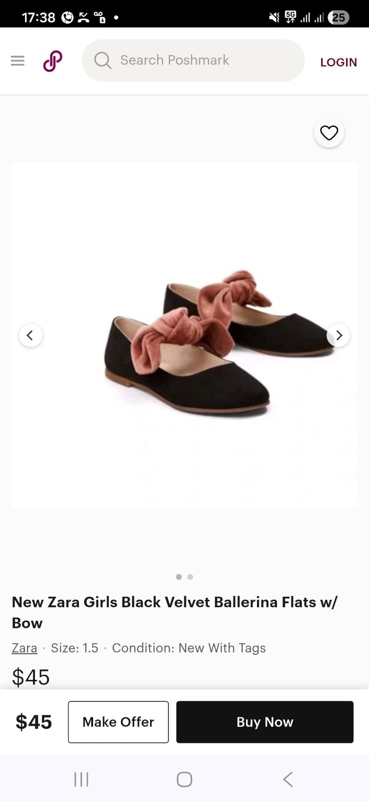 Ballerines zara pointure 35