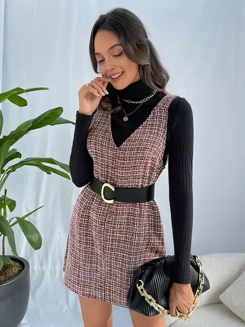 Robe tweed