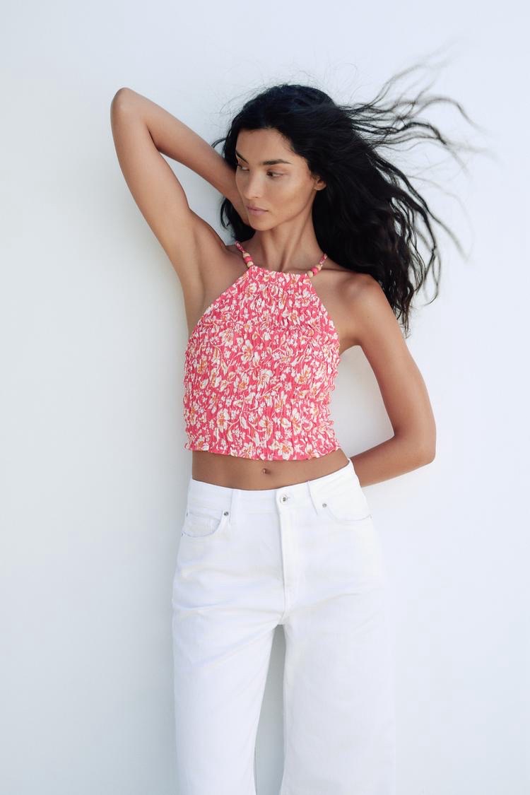 Crop top zara
