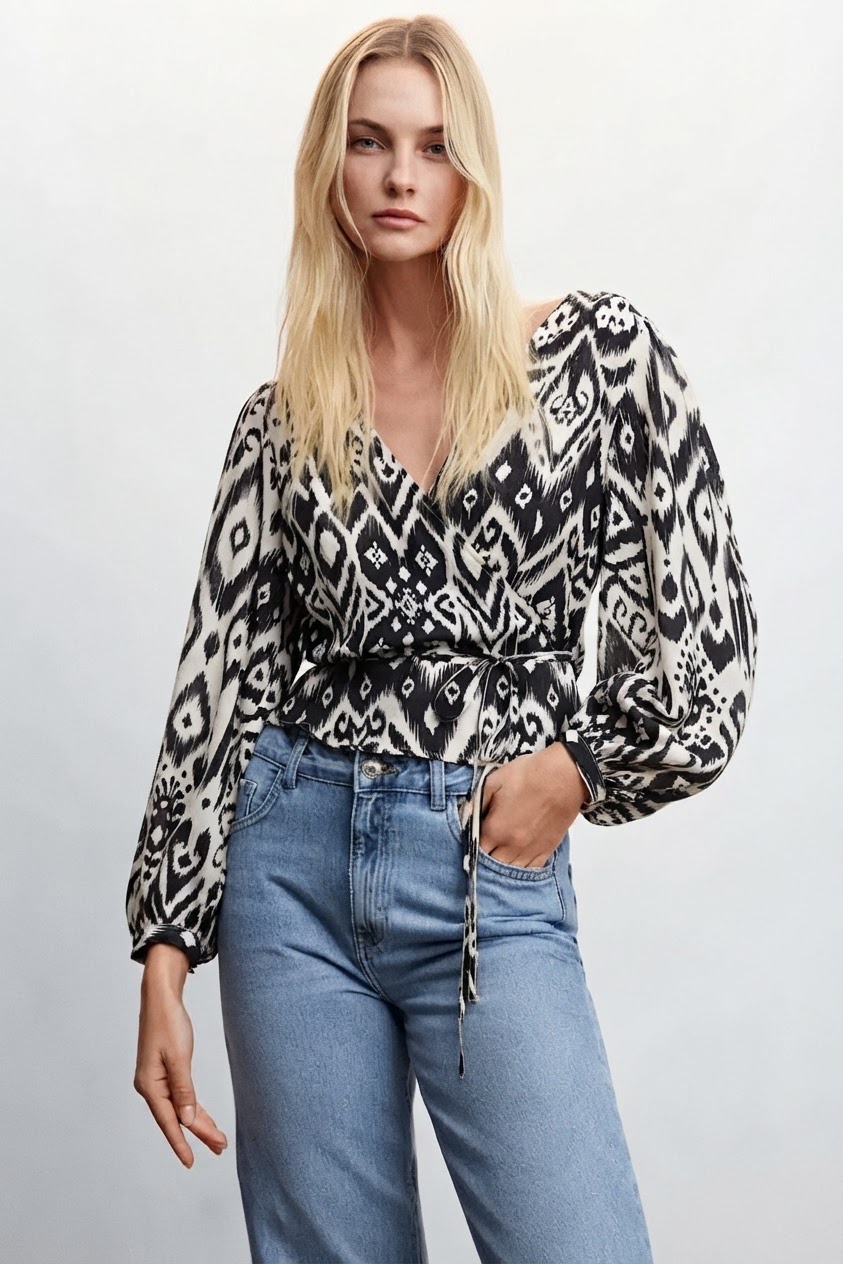 Blouse mango