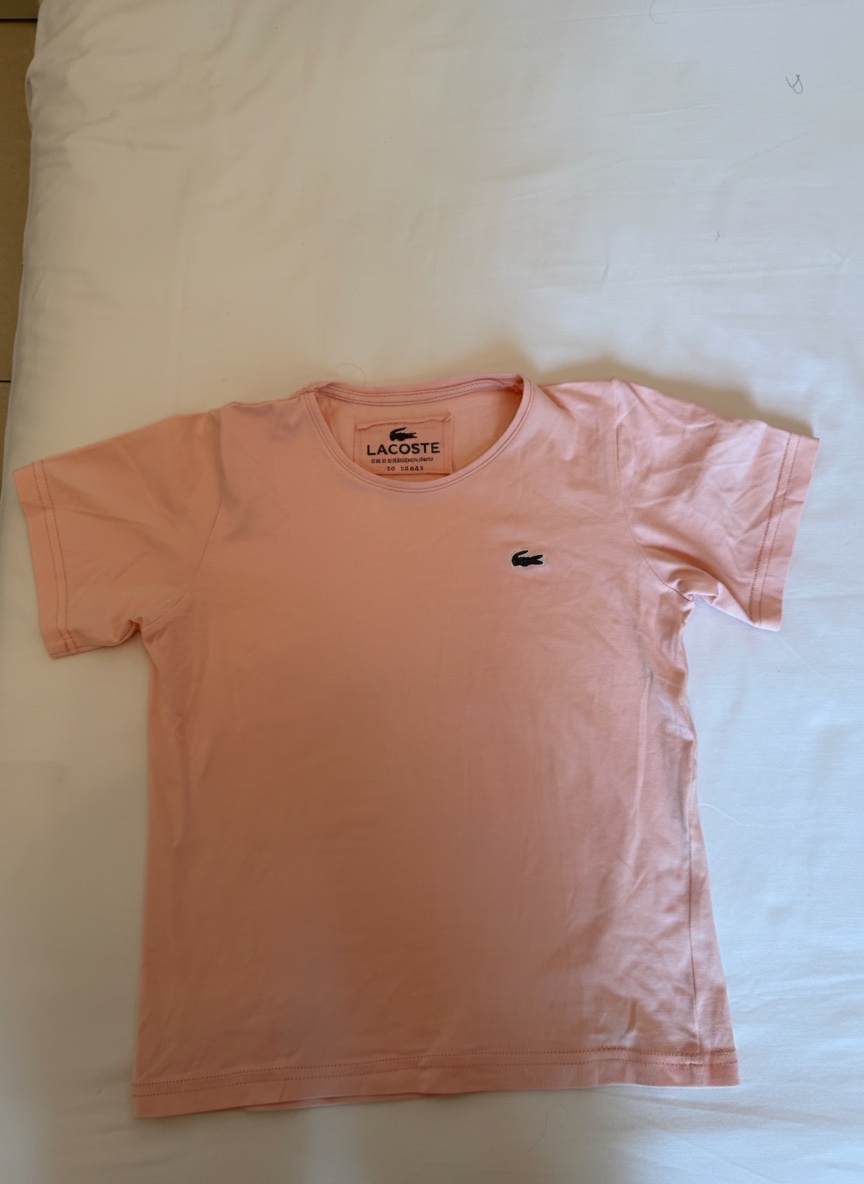 Pull rose Lacoste 