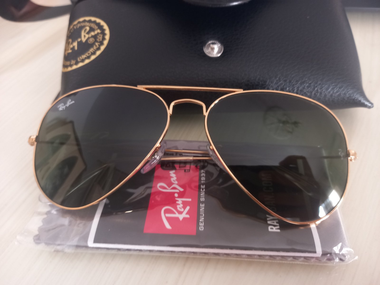 Lunettes neuves, jamais utilisées