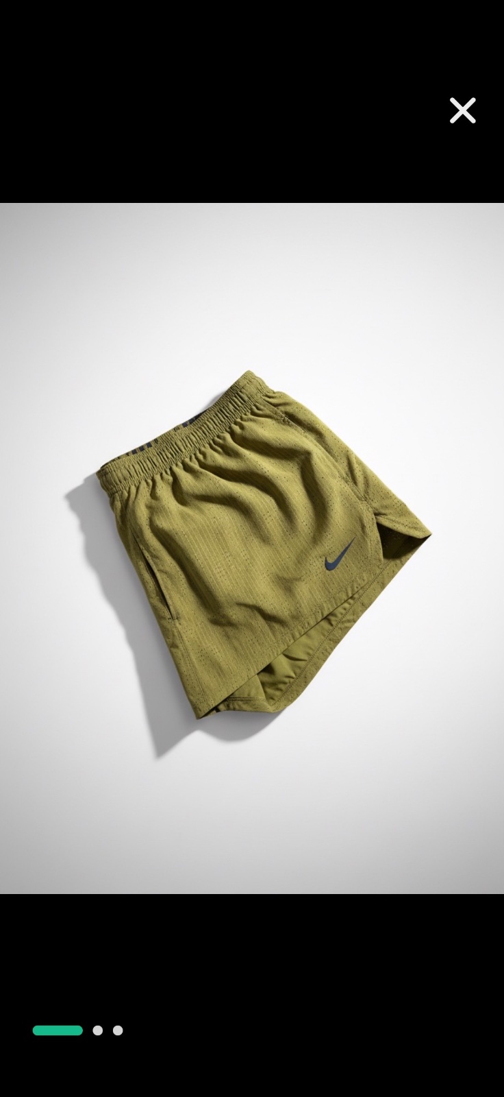 Lot deux shorts nike et new balance