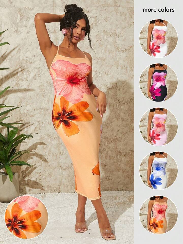 SHEIN SXY Robe longue