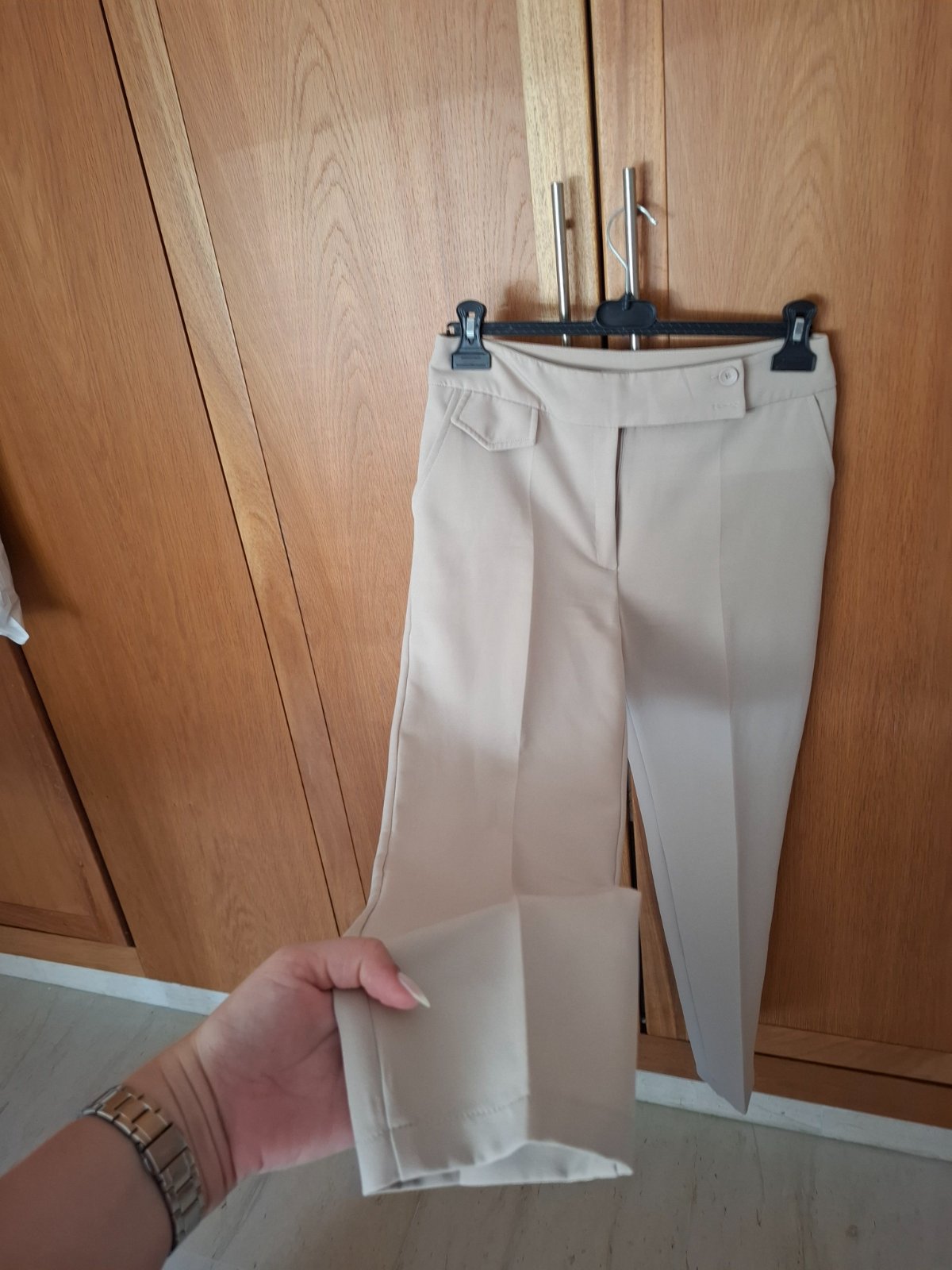 Pantalon beige nude 