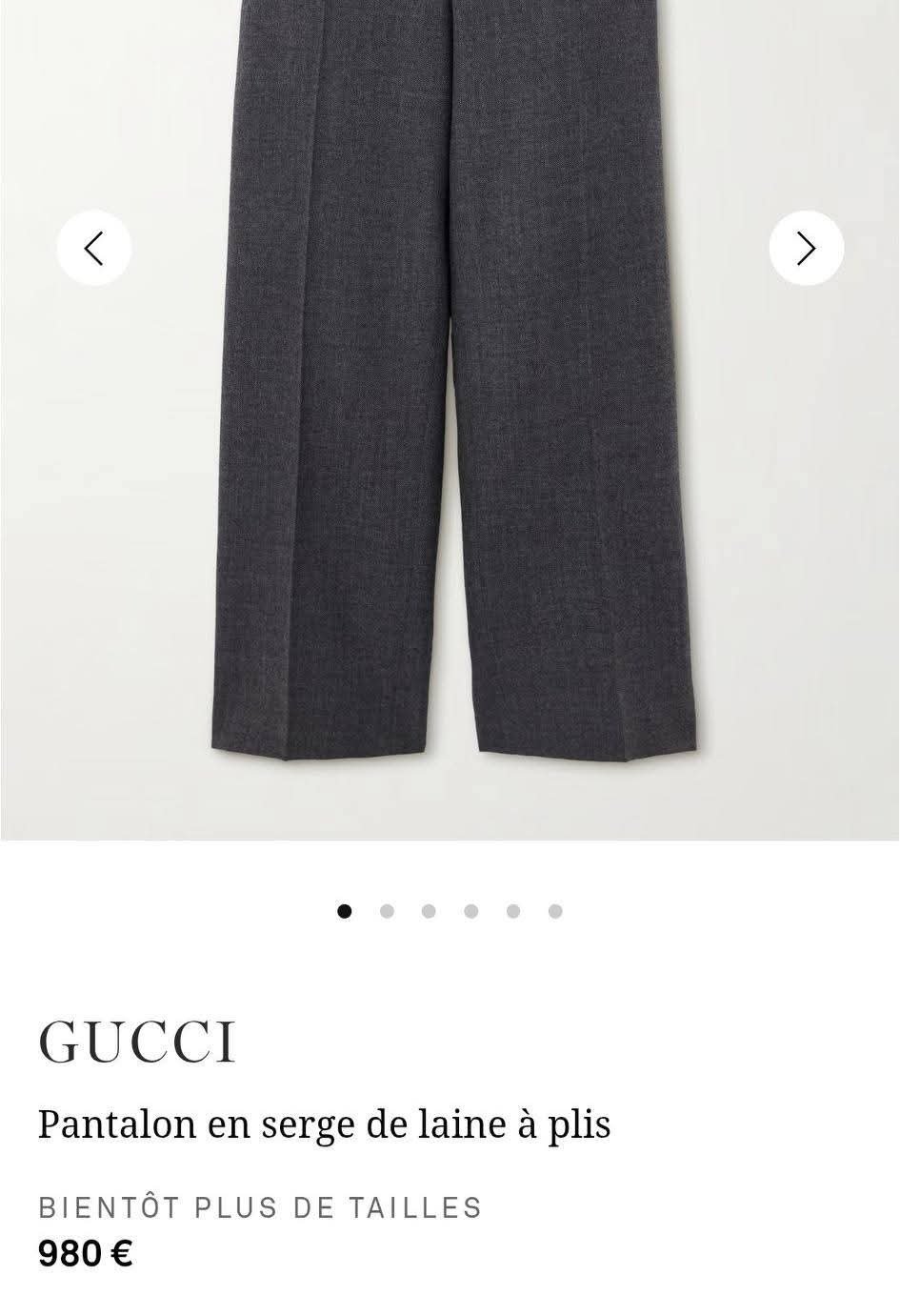 Pantalon Gucci