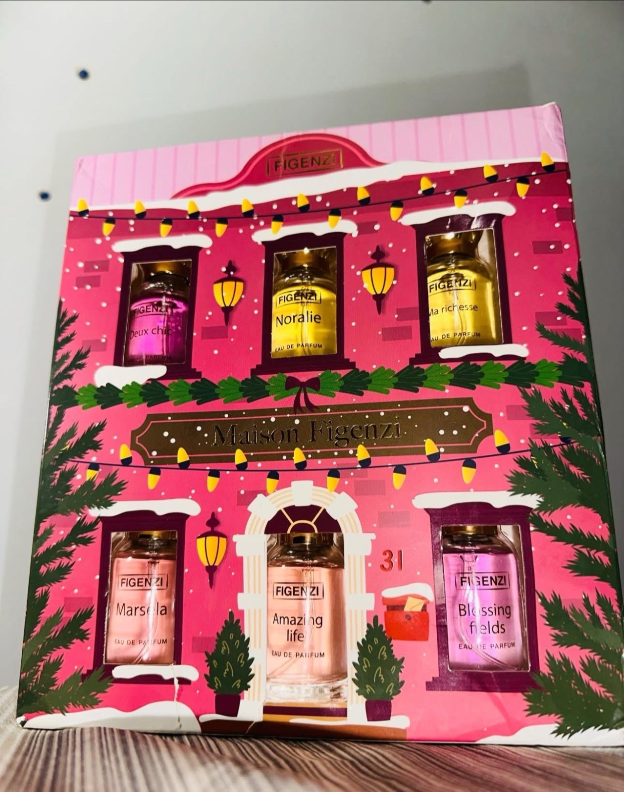 6 mini parfums 