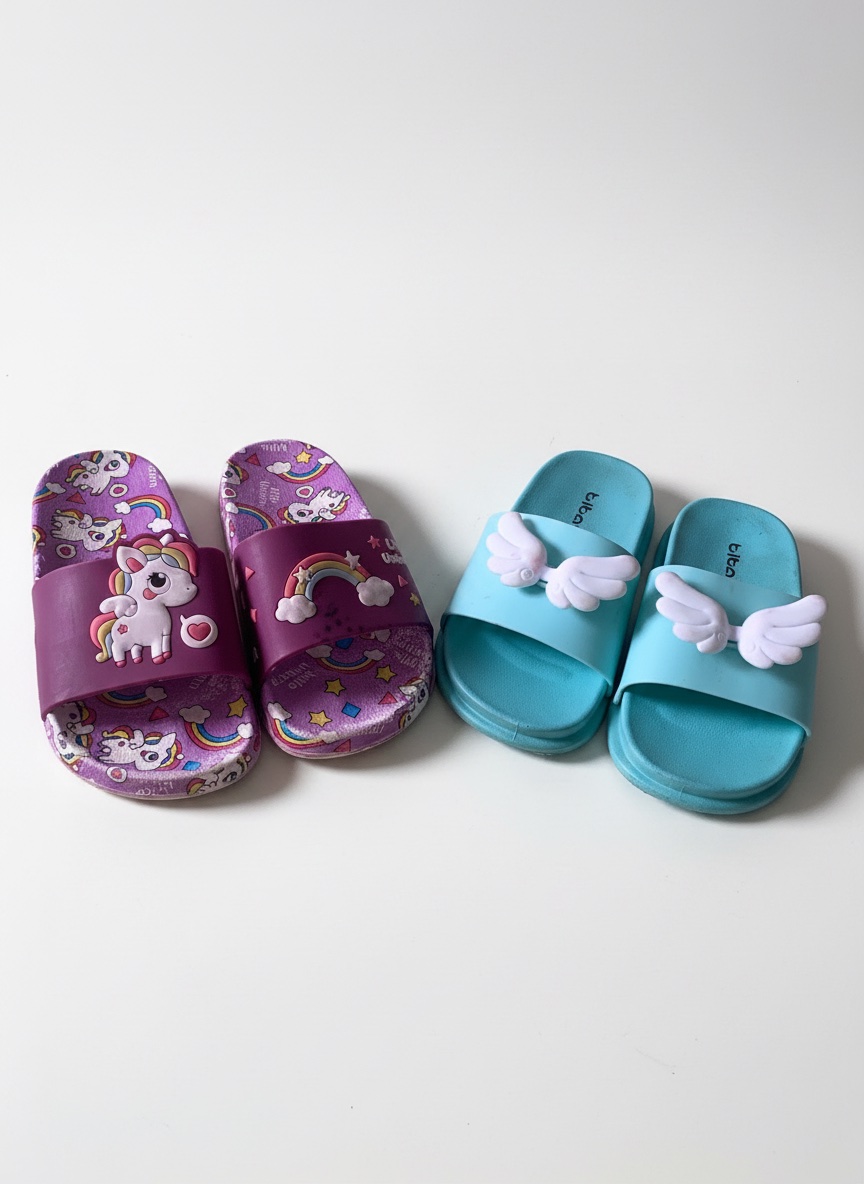 Claquettes pour fillette