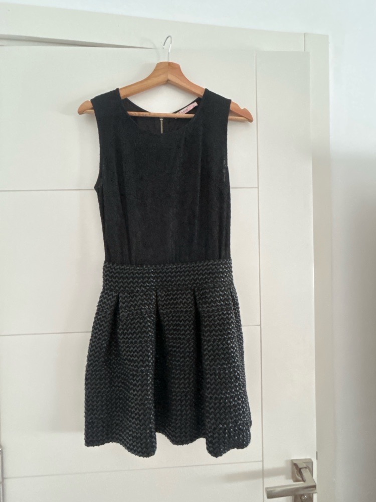 Robe courte en Noir