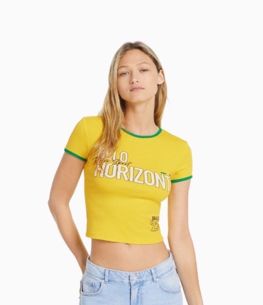 Top brasil bershka