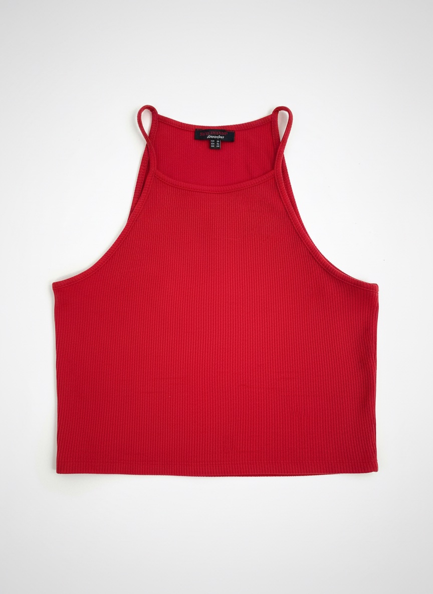 Top jennyfer rouge
