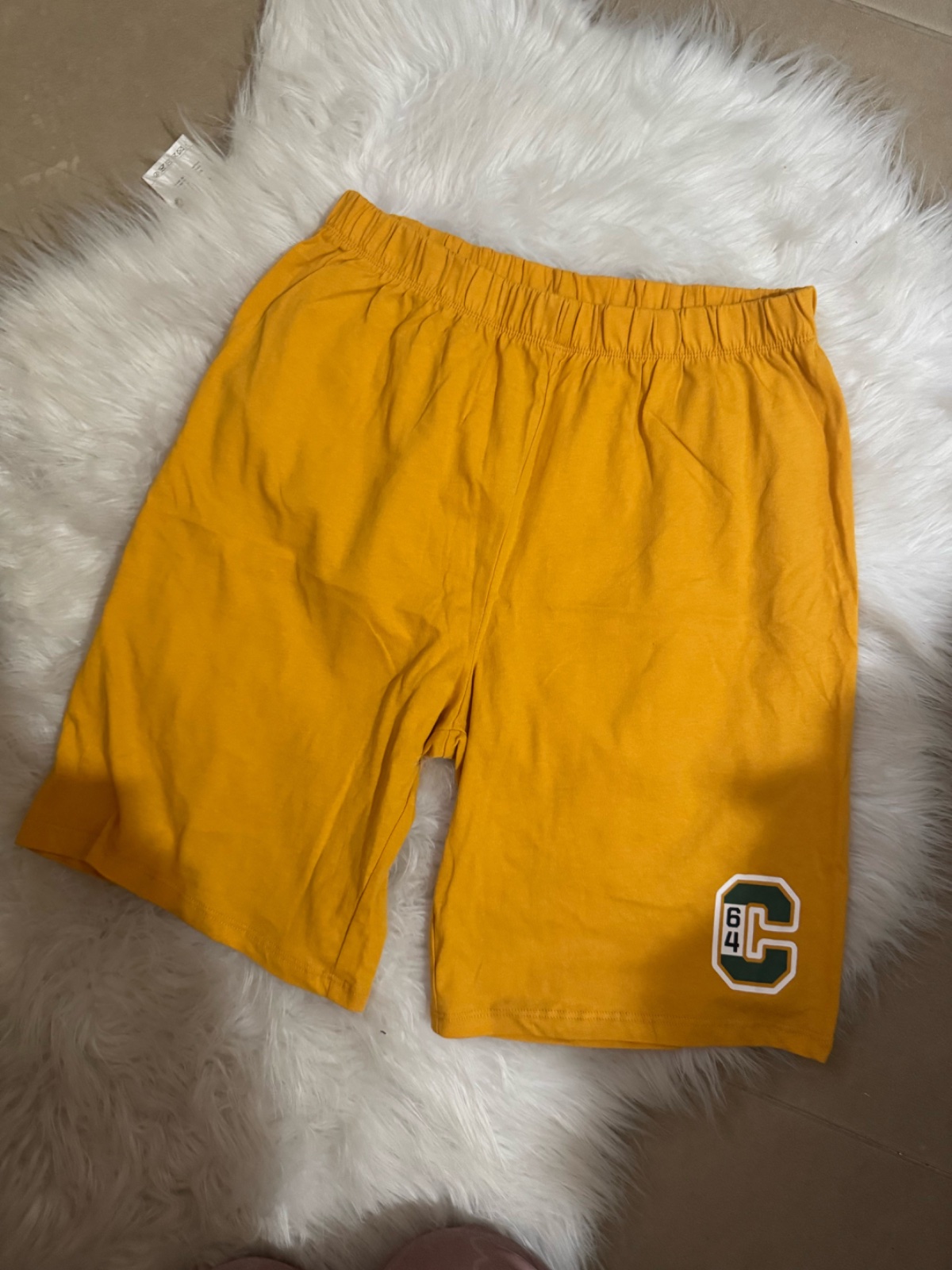 Short jaune vertbaudet 14ans