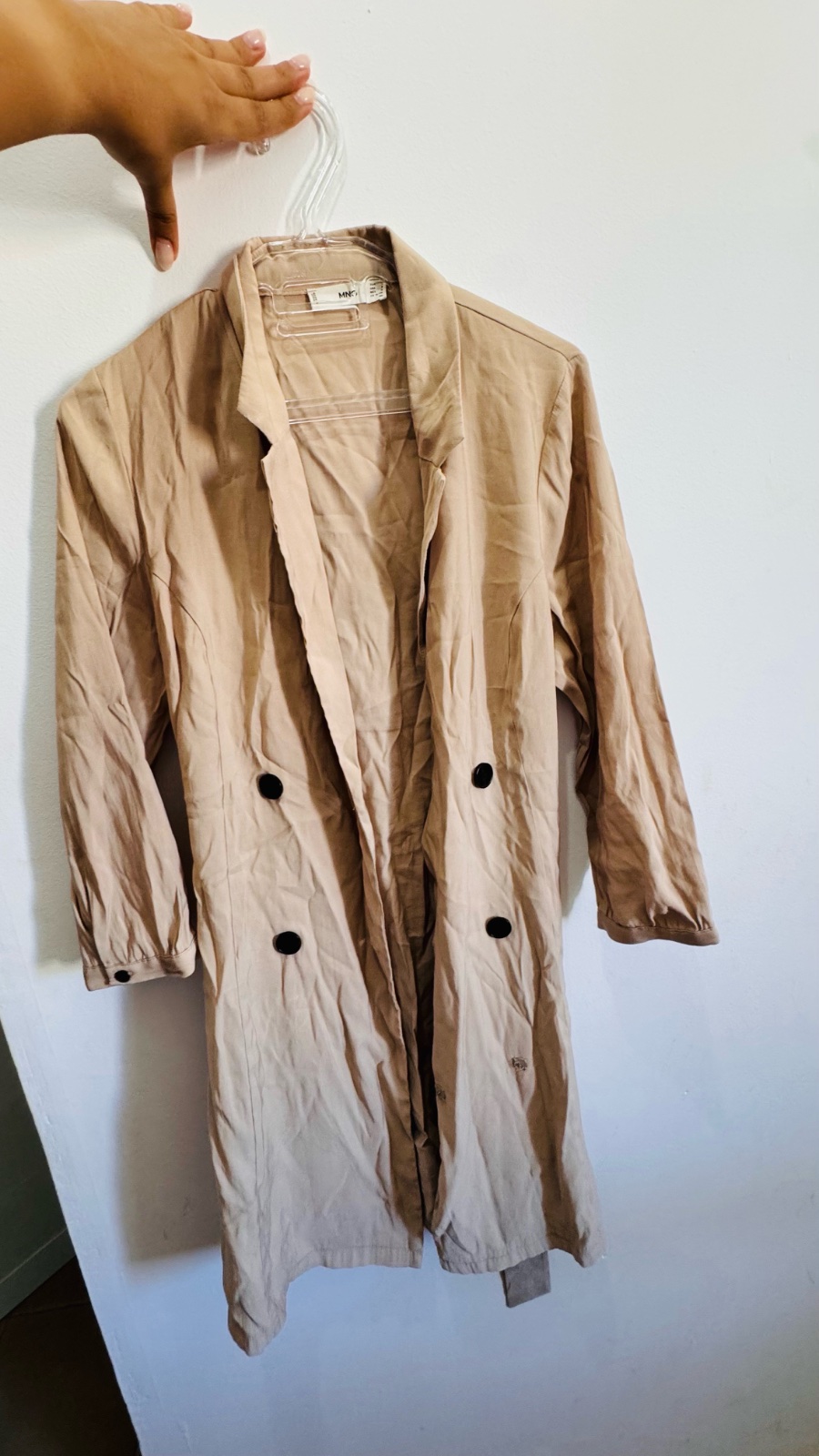 Trensh beige MANGO pour été