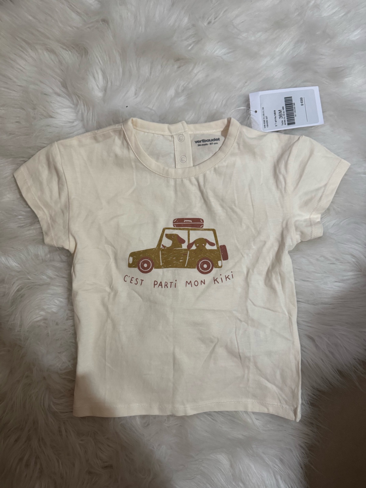 T-shirt vertbaudet 3ans