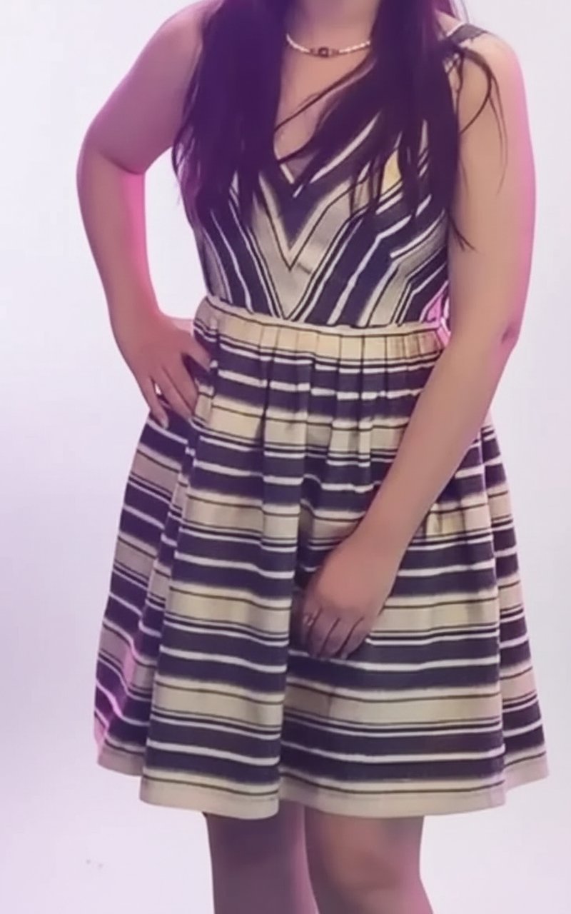 Robe noir dorée 