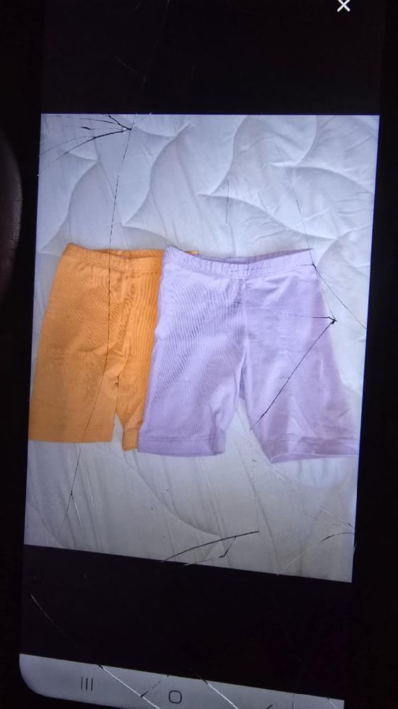 2 shorts fille
