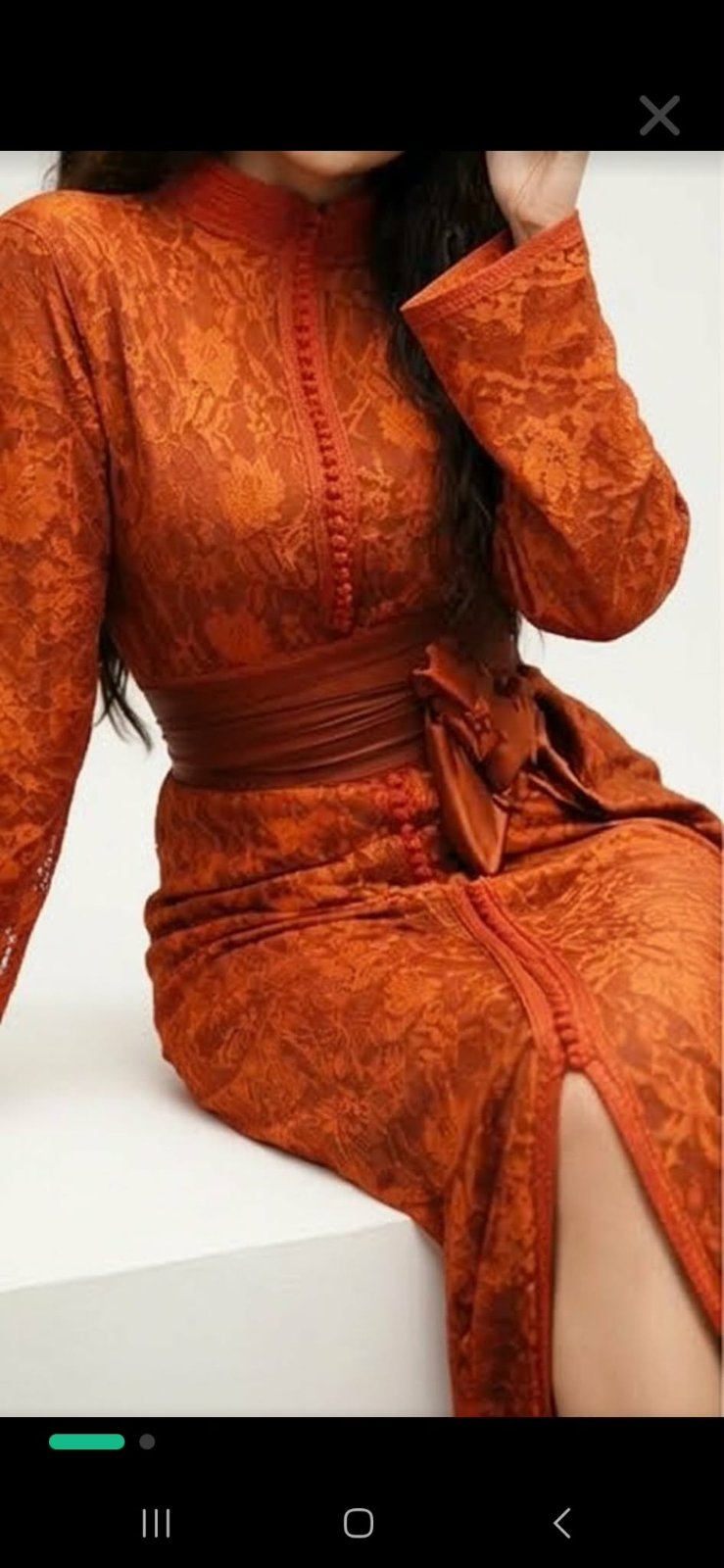 Caftan marocain original