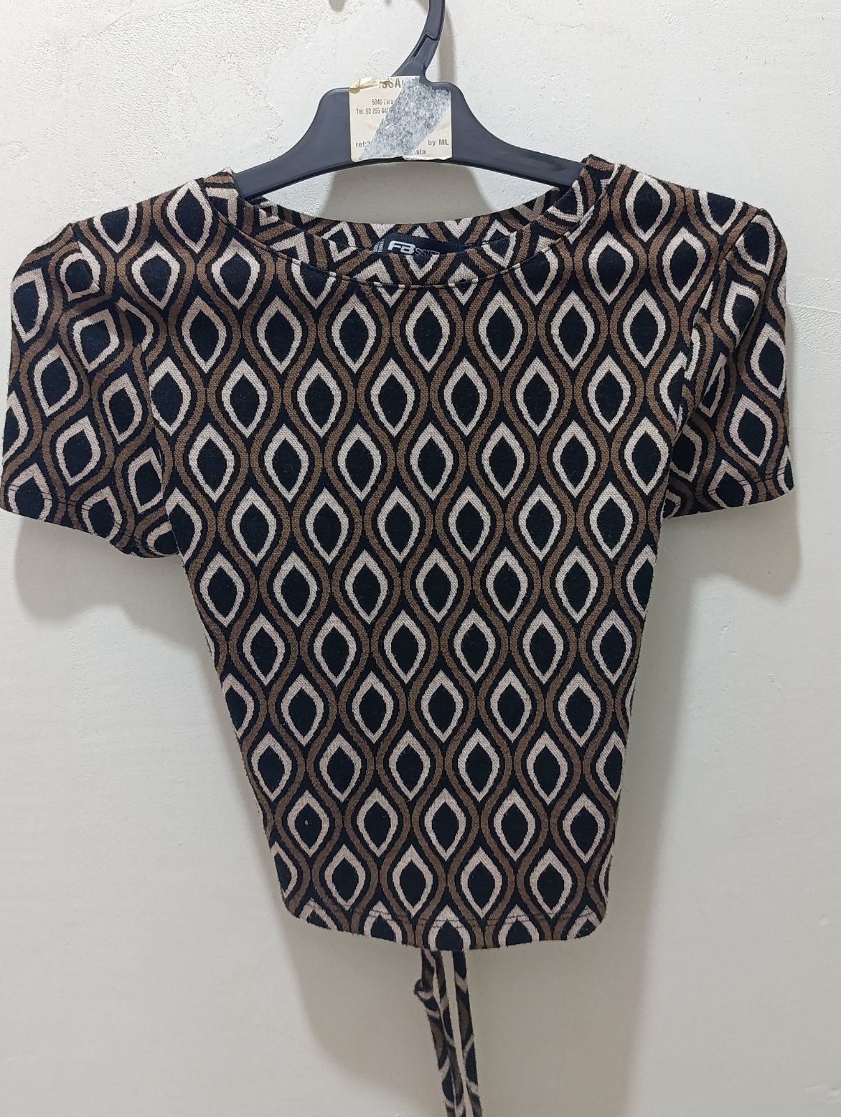 Crop top dos nu FB Sister - Taille XS