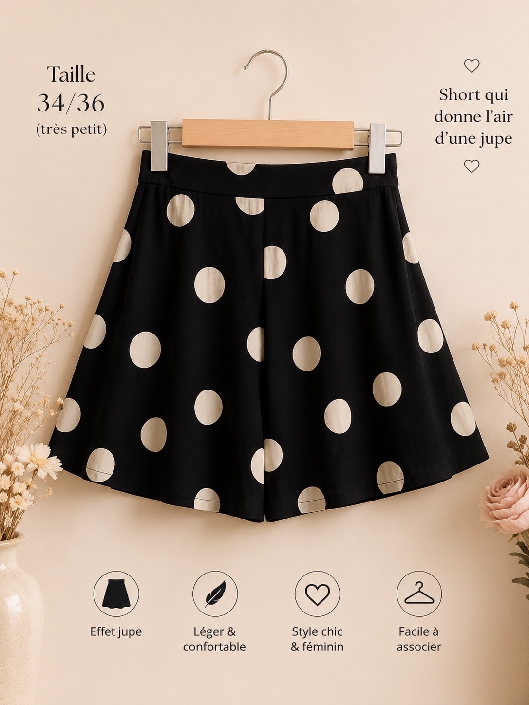 Short Polka Dot 