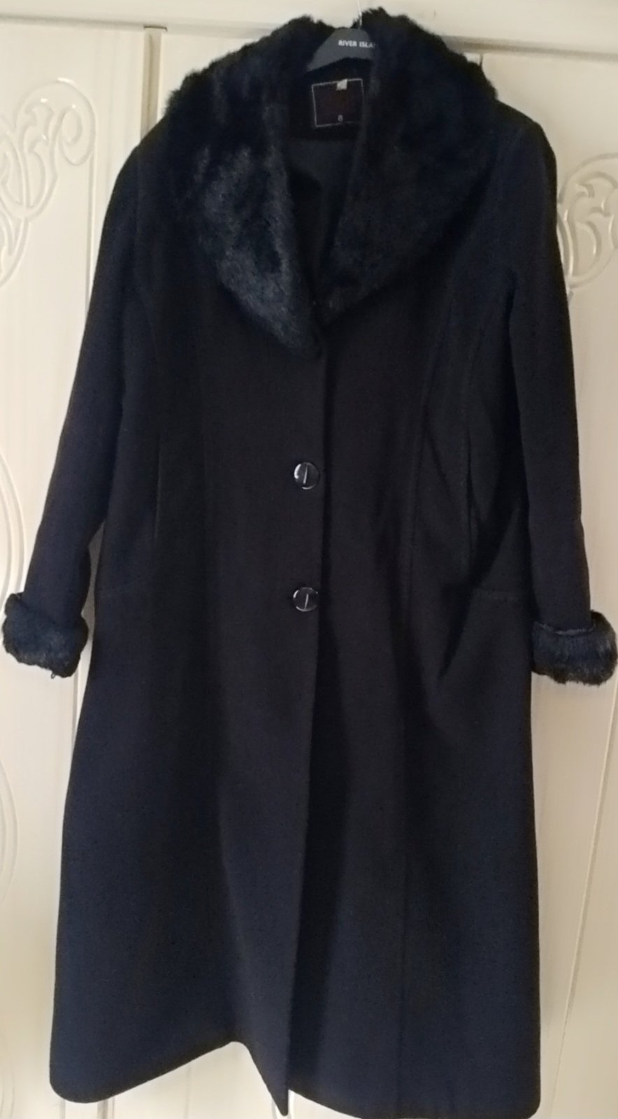 Monteau noir long
