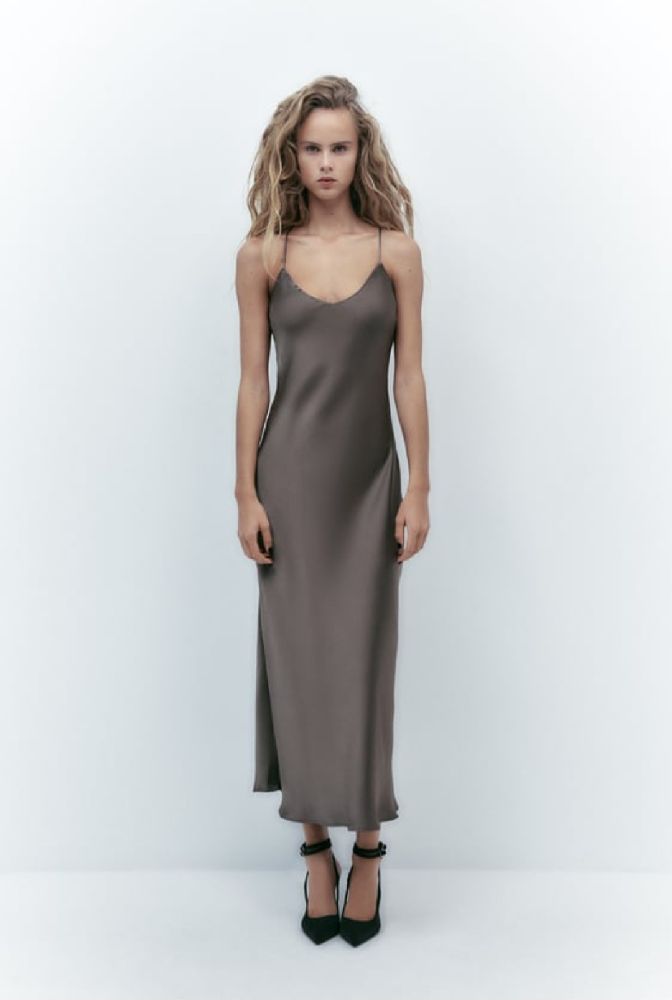 Satin Camisole dress
