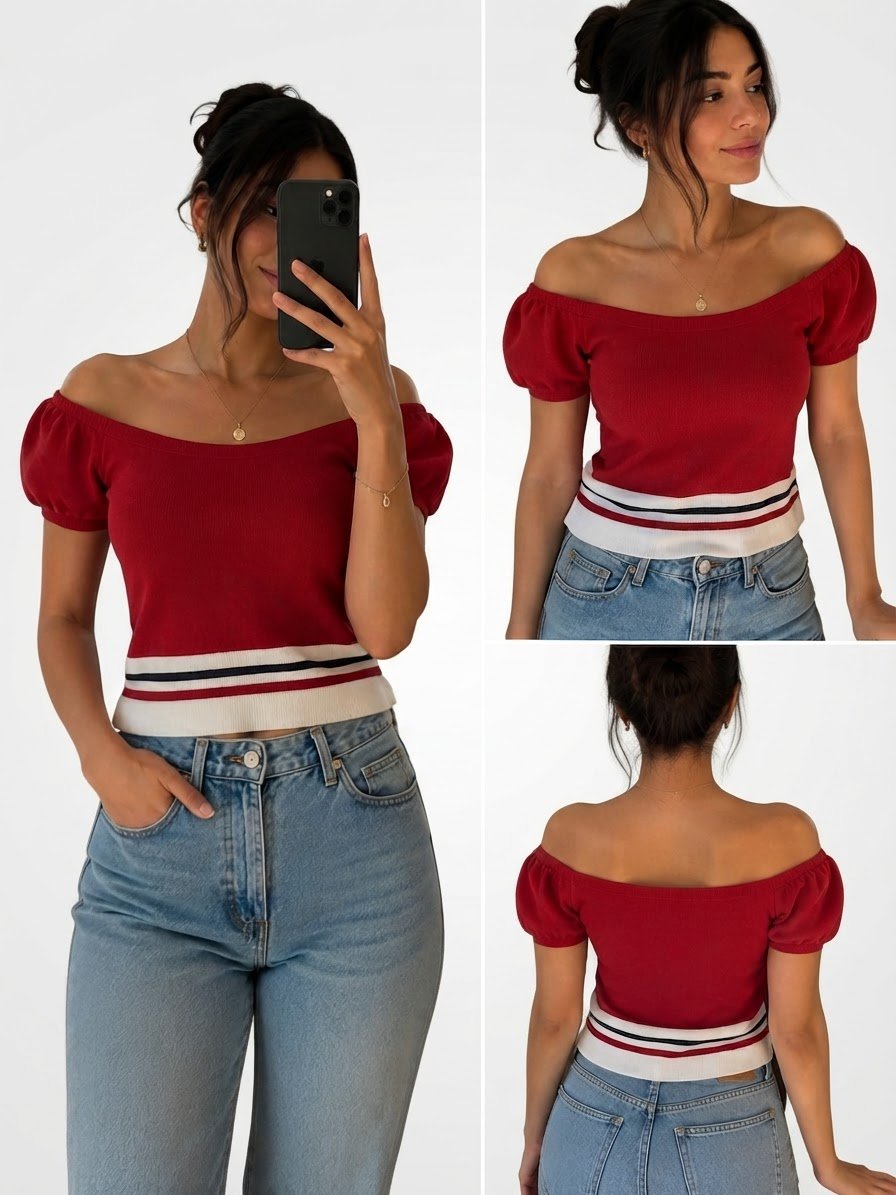 Pull rouge