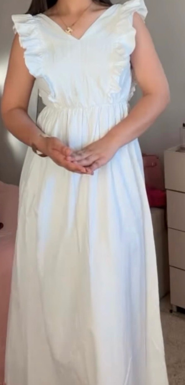 Robe blanc