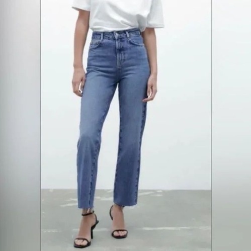 Jeans zara coupe straight 