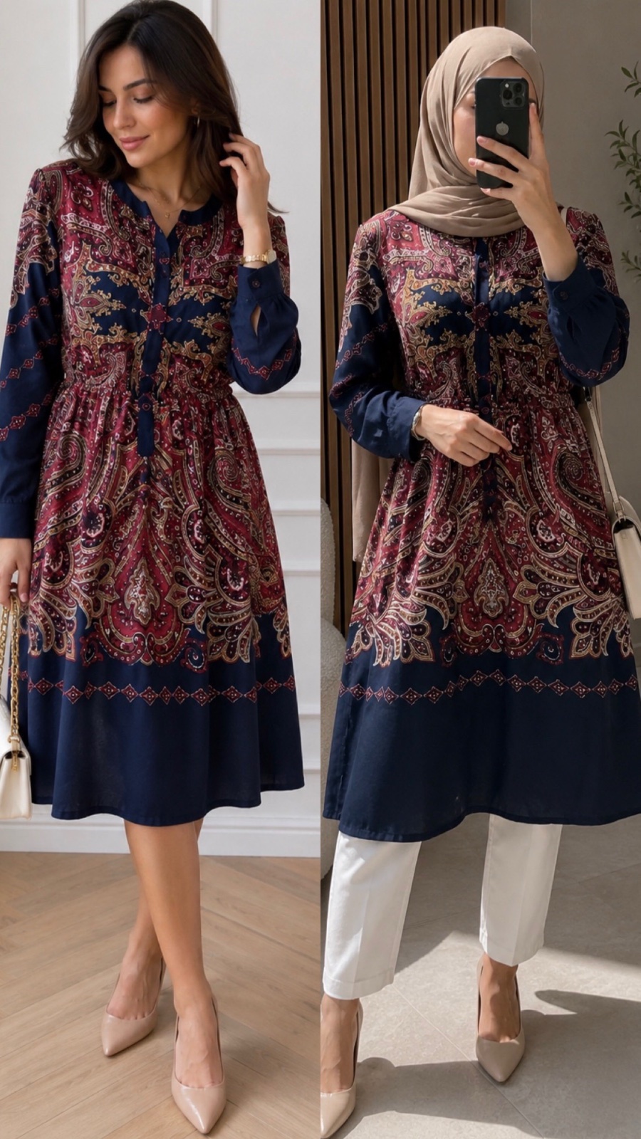 Robe chemise 