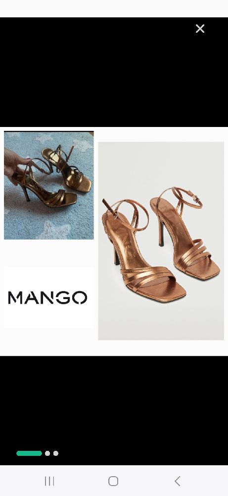 Sandales a talons mango