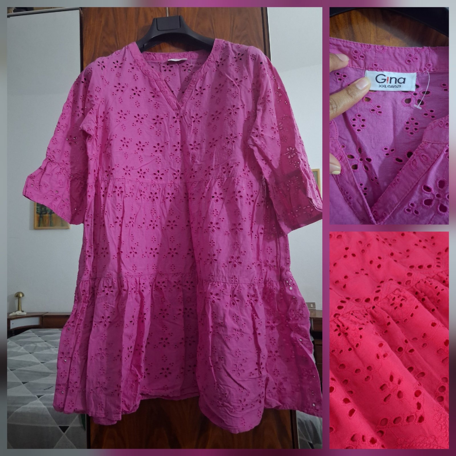 Robe en broderie anglaise 